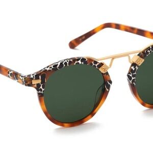 Krewe St. Louis Sunglasses - Memphis to Cognac 24K